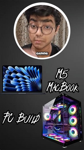 1 lakh rupee Macbook vs PC for video editing! #tech