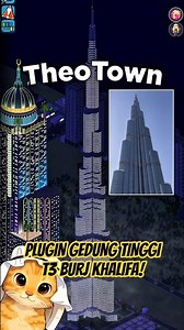 THE OTOWN'S TALLEST BUILDING PLUGIN! Burj Khalifa #shorts