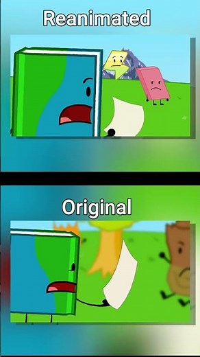 BFDIA 1 Reanimated #bfdi #shorts