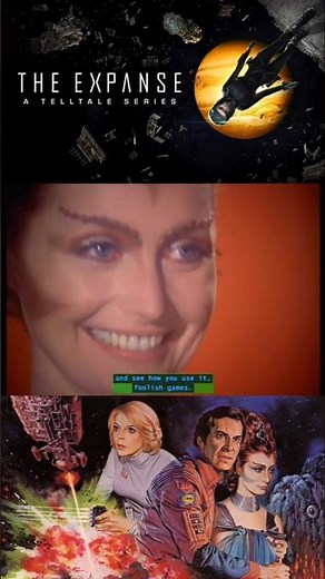 Maya hoo, Maya haha! Two Mayas, from The Expanse & Space 1999 mashup tribute!