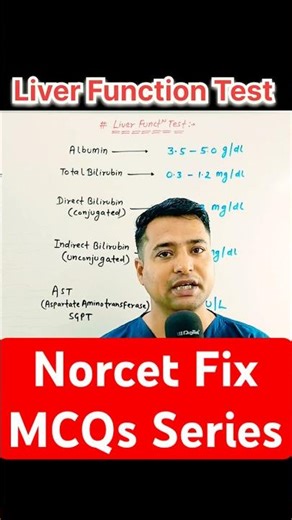Liver Function Test (LFT) Explained | Nursing Officer Exam Preparation | Values & Interpretation