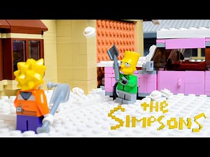 "The Joy of Winter" Lego Simpsons Animation