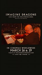 The songs you know and love - like you've never heard them before. Imagine Dragons: Live From The Hollywood Bowl (With The LA Film Orchestra) comes to cinemas March 26 & 29. Screening in ScreenX, 4DX and ULTRA 4DX where available. Get your tickets now at imaginedragonsmovie.com #ImagineDragonsMovie | Imagine Dragons | Facebook