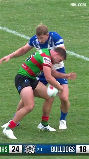 Latrell Mitchell Tries in South Sydney Rabbitohs vs Canterbury-Bankstown Bulldogs