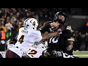 Colorado vs #25 Arizona State Highlights & Moments