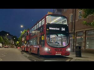 FRV. Arriva London Route 34. Walthamstow Central - Barnet Church. Wright Gemini 3 HV180 (BJ14 KSY)