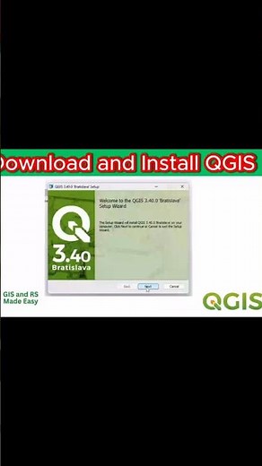 How to Download & Install QGIS #shorts | QGIS Setup for Beginners