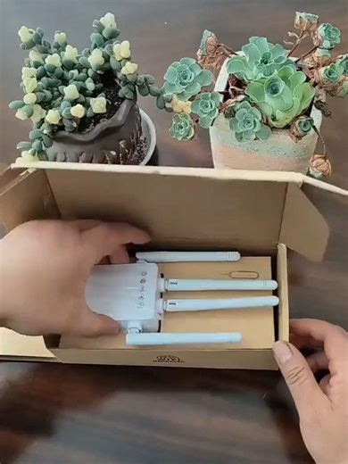 Amplificador de WiFi, Repetidor Ethernet macho RJ45 802.11 N/AC 2.4/5GHz, Extensor de rango WiFi de 300Mbps, Repetidor amplificador inalámbrico, Amplificador de señal del router#wifi #wifirepeater