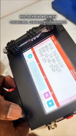 Hand held tij printer | online Printer machine #batchcodding #dateprinter #mrpcoding
