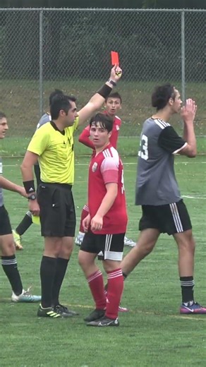 RED CARD!😮 DID HE GET THE BALL? DOES IT MATTER?