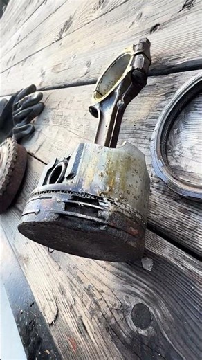 3.0 liter Vulcan from a 2000 Ford Ranger aftermath. #ranger #engine #vulcan #failure