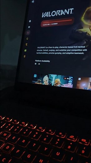 Installation Valorant in Dell G15 RTX 3050 #dell #gaming #valorant #delllaptop