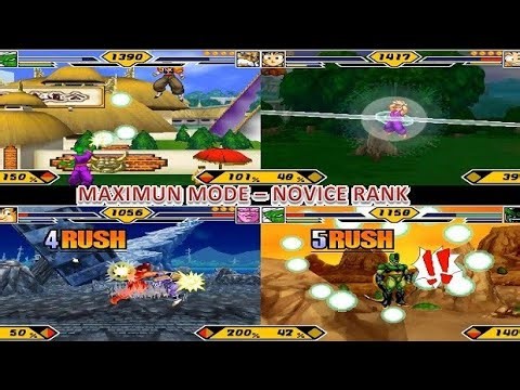 Dragon Ball Z Supersonic Warriors 2: NDS – Maximun mode/ Novice Rank/ Goku, Piccolo & Kid Gohan