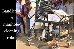 GHMC introduces robotic manhole desilting machine