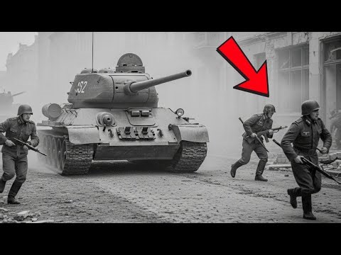 German Engineers Laughed at Soviet “Tin Tanks”… Until the T-34 Rolled Into Berlin