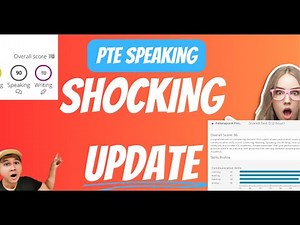 PTE Pearson Official Mock Test (Full Test D Overall 86) How???