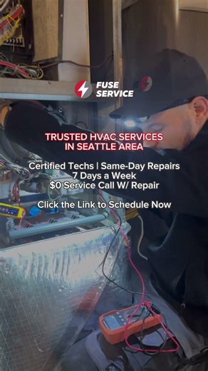Keep your home comfortable year-round with Fuse Service.