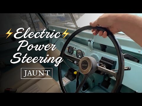 Electric Power Steering in a Series Land Rover