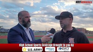 Amherst 11 Sweet Home 5 9 Innings Interviews with Coach Davis and Players of the Game: Patrick Kantz, Patrick Sarzynski,and Grady Brown | WNY Athletics