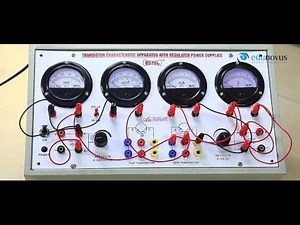 Physics Practical: 20 Transistor Characteristics (Use headphones for clear audio/sound)
