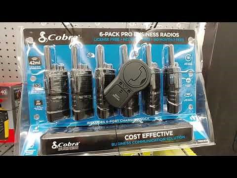 Walkie Talkies At Walmart - Oct 2020