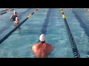 Michael Phelps Warming Up