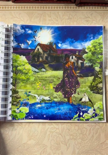 Explore Beautiful Lavender Theme Scrapbook Tapes