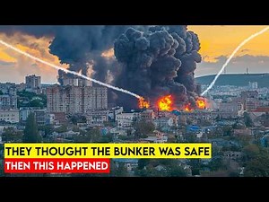 Russia Just Fired 24 Thermobaric Rockets—TOS-1A Obliterates Ukrainian Bunkers Instantly!