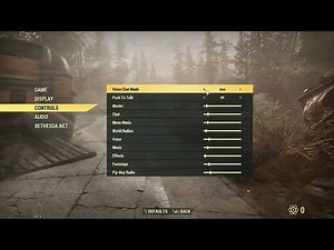 How to Change Voice Chat Mode in Fallout 76
