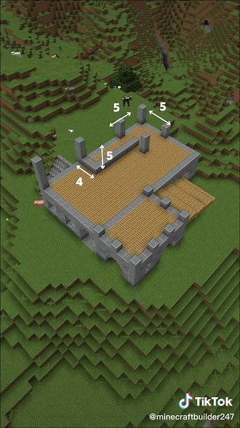 Cute and Easy Farmhouse Building Tutorial in Minecraft