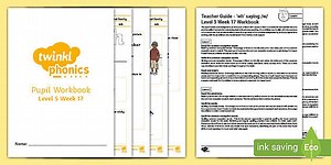 'wh' saying /w/ Level 5 Week 17 Workbook