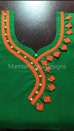 Unique KURTI NECK DESIGN ✨ #kurtineckdesign #ladiessuits #suitneckdesigns #stitchingideas #shorts