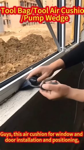Zhouguihua on Instagram: "Families, this door and window installation positioning tool air cushion, also called tool airbag or pump wedge, is really a treasure! It can not only produce amazing results when installing doors and windows, but also easily handle things like removing cars without leaving a trace and opening car locks! #air wedge for car door unlock #inflatable air wedge tool #air wedge bag pump #automobile#WinbagTool airbag air wedgeDoor and window installation airbag toolAirbag tool