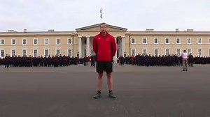 899K views · 11K shares | Officer Cadets and Permanent Staff of The Royal Military Academy Sandhurst take on the #22pushupchallenge in order to help raise awareness for those suffering with Post Traumatic Stress Disorder. Over to you West Point - The U.S. Military Academy! | British Army | Facebook