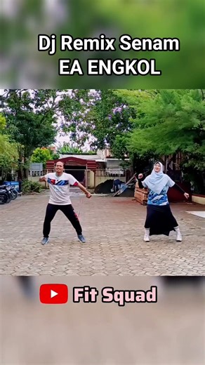 DJ EA ENGKOL REMIX | SENAM #dance #olahraga #kelasaerobicpemula #workout #olahragasantai #sports