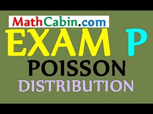 🏆SOA Exam P Poisson Distribution problem ! ! ! ! !