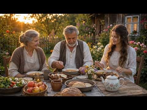 Visit Lena’s Little Farm and Cook Vegetable Soup with Grandparents for a Peaceful Dinner