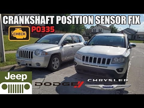 P0335 Crankshaft Position Sensor Fix for Jeep, Dodge and Chrysler Vehicles