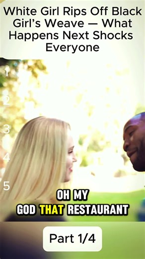 Part 1. White Girl Rips Off Black Girl’s Weave — What Happens Next Shocks Everyone #LifeLesson #DramaStory #UnexpectedEnding #WatchTillEnd #MustWatch #trendingvideo #foryoupage