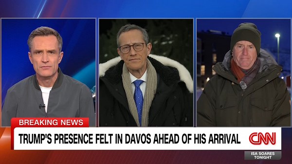 Live updates: Trump is en route to Davos, where his Greenland threats top agenda | CNN Politics