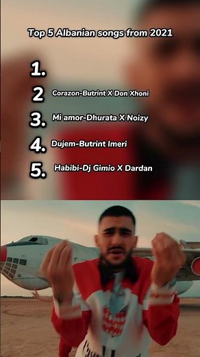Top 5 Albanian songs from 2021 #albania #albanian #albaniansong