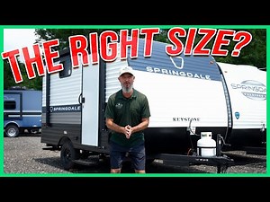 Would You Camp in This? 2026 Keystone Springdale Mini 1300BH Travel Trailer Tour | Beckley's RVs