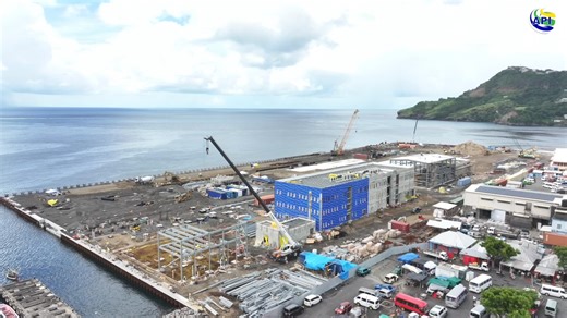 We bring you the latest on the Port Modernisation Project!! #API #portcall | API - The Agency For Public Information : St. Vincent and the Grenadines