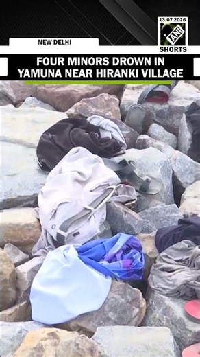 Four minors drown in strong currents of Yamuna River while bathing; rescue operation underway