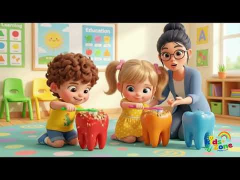 Brush your teeth,Cavities Explained for Kids! Fun Dentist Song with Miss Grace, Ethan #NurseryRhymes