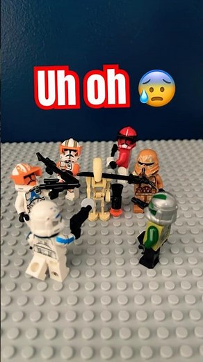 B1 battle droid in clone wars #shortsfeed #droid #clonearmies #theclonewars #captainrex #starwars