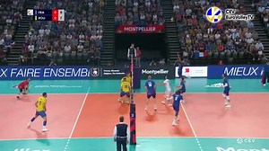 499K views · 598 shares | French player Julien Lyneel WOWS crowd with this amazing #EuroVolley save! For the all the latest European Championship updates, Follow CEV - European Volleyball & go to eurovolley.cev.eu/en/men/ for all the info! | Volleyball World | Facebook