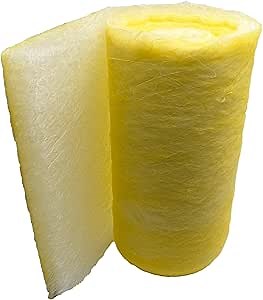 wioboy Paint Booth Exhaust Filter Roll (60" x 100ft), 22 Gram Heavy Duty Fiberglass Paint Arrestor for Spray Booth