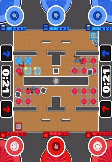 Combat 3 Vs 3 |💢 234 Player Mini Games 💢| 🧑‍🚒🧑‍⚖️👩‍🎤 vs 🧑‍💻🧑‍🏭🧑‍🏫 #shorts #234playergames No. #048