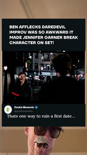 In Daredevil (2003), Jennifer Garner wasn't impressed